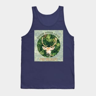 Show your love for wildlife Tank Top